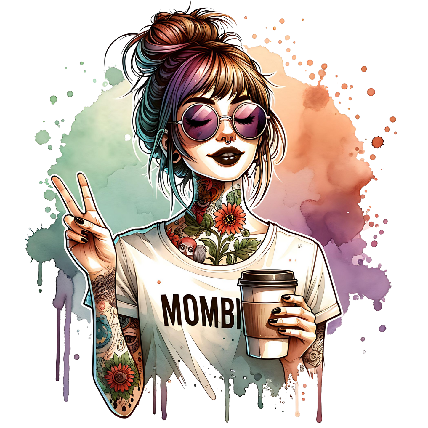 Mombie DTF Transfer