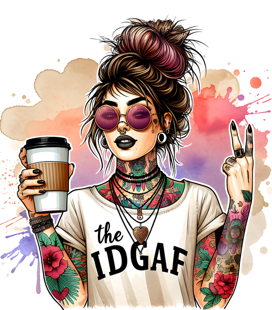 The IDGAF Mom DTF Transfer
