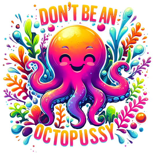 Don't be an Octopussy DTF Transfer