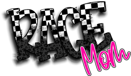 Race Mom DTF Transfer