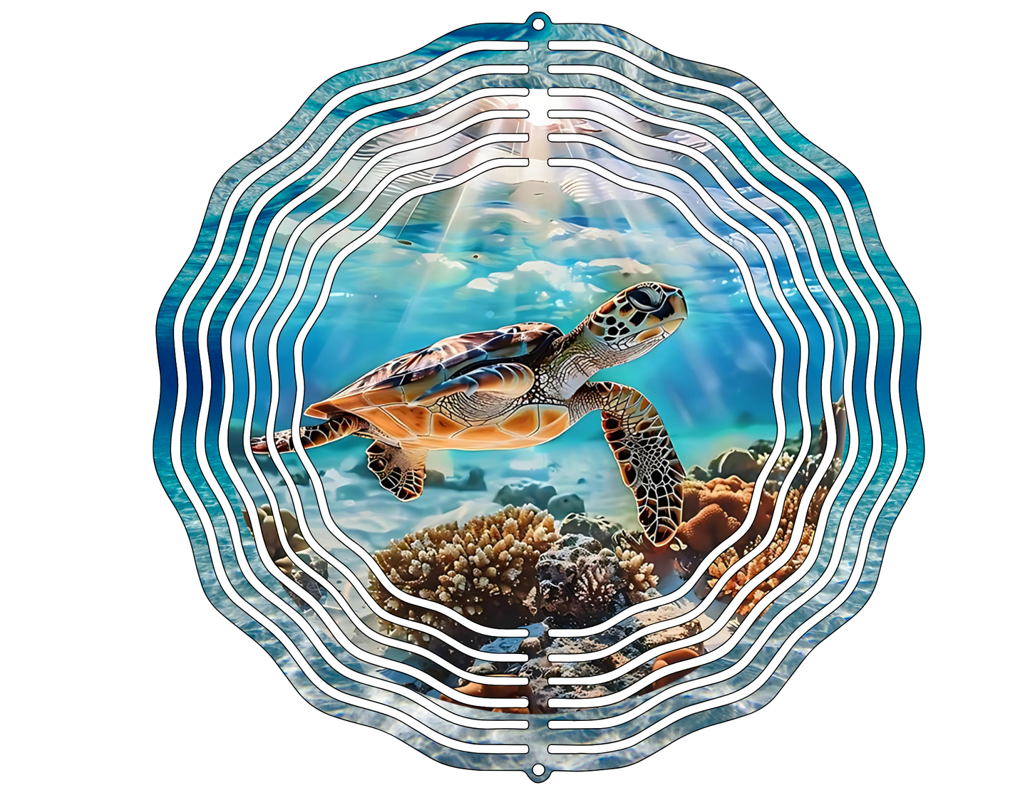 Sea Turtle Wind Spinner