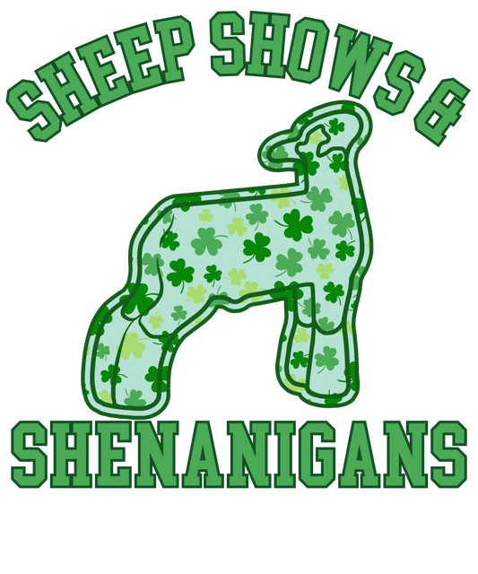 Sheep Shenanigans DTF Transfer