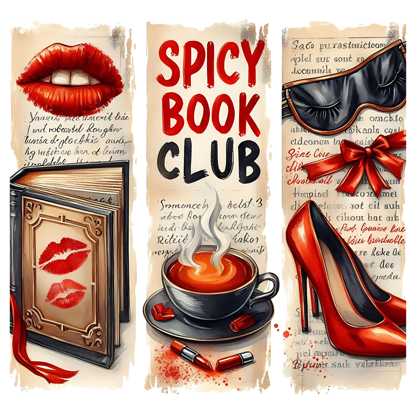 Spicy Book Club DTF Transfer