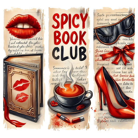 Spicy Book Club DTF Transfer