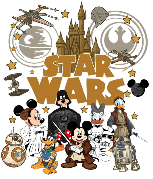 Disney Star Wars DTF Transfer