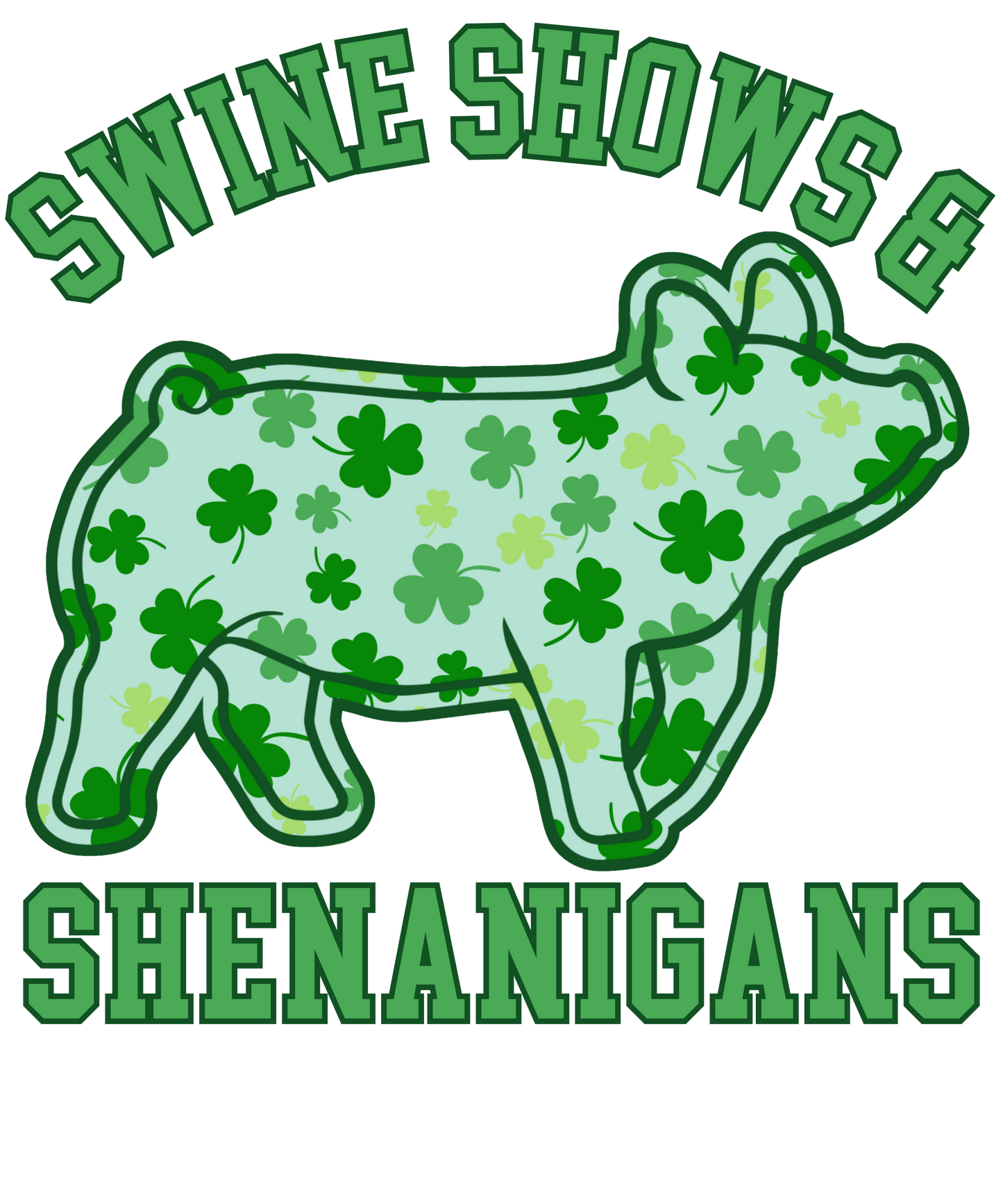 Swine Shenanigans DTF Transfer