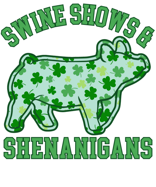 Swine Shenanigans DTF Transfer