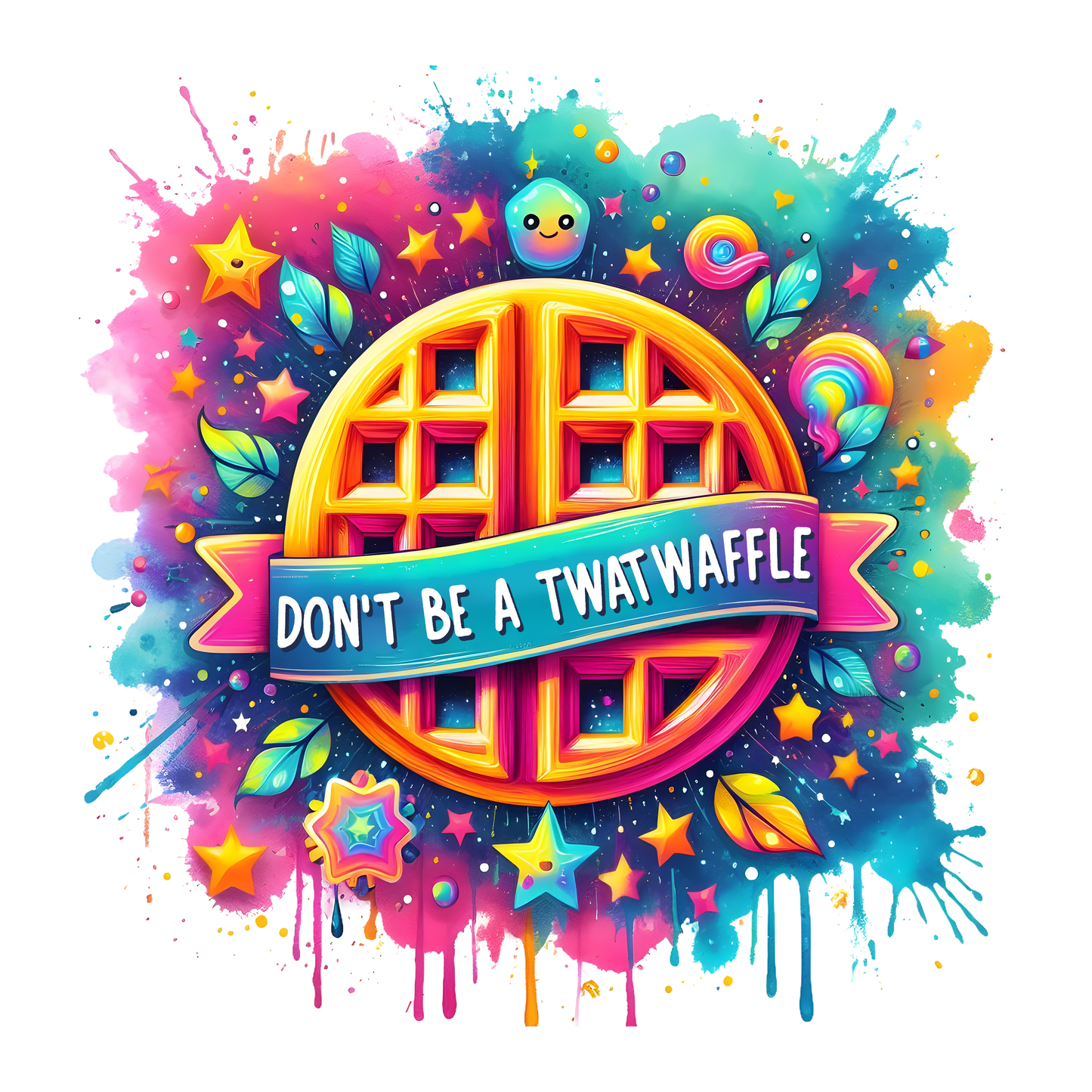 Don't be a Twat Waffle DTF Transfer