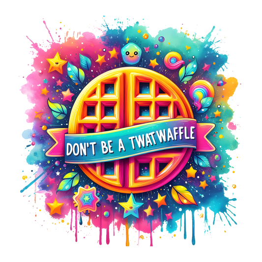 Don't be a Twat Waffle DTF Transfer