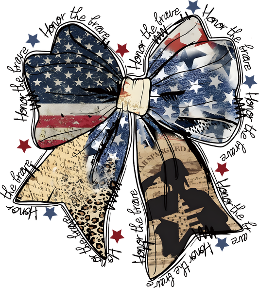 Honor The brave bow #2 DTF Transfer