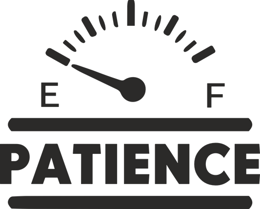 Low on patience DTF Transfer